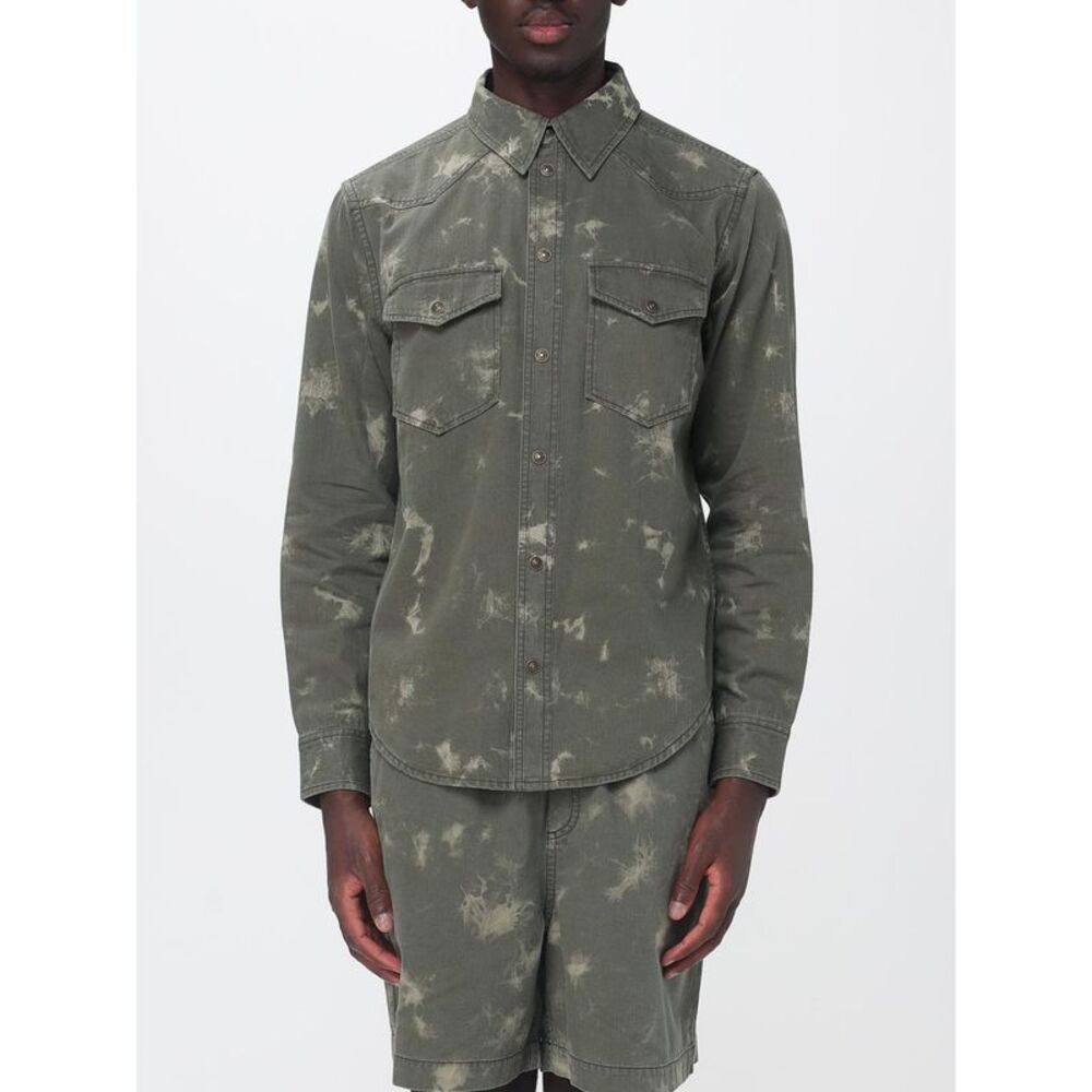 Isabel Marant Men Denim Casual Shirt Isabel Marant